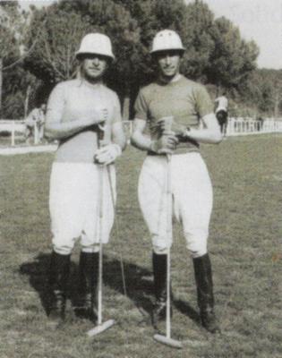 Rodolfo de Carvalho e Piero d'Inzeo